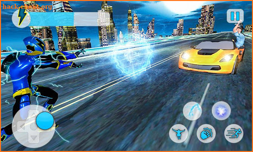 Electric Superhero Energy Jolts City Rescue 3D screenshot