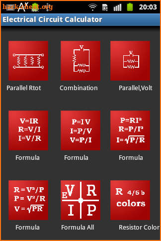 Electrical Circuit screenshot