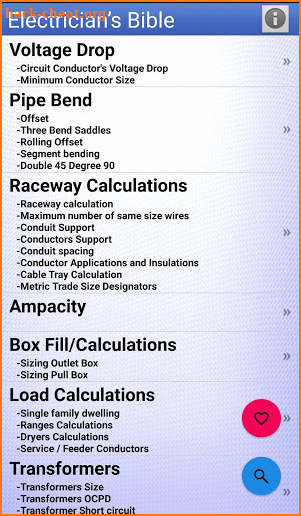 Electrician Bible screenshot