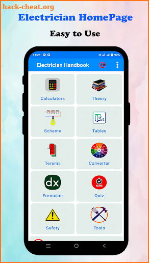 Electricians' Handbook screenshot