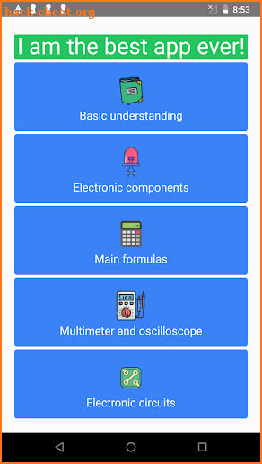 ElectroKids learn electronics screenshot