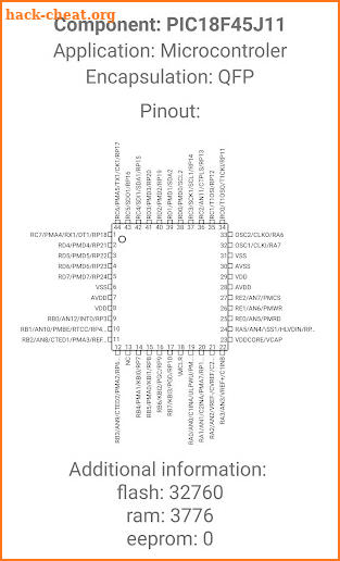 Electronic Component Pinouts Free screenshot