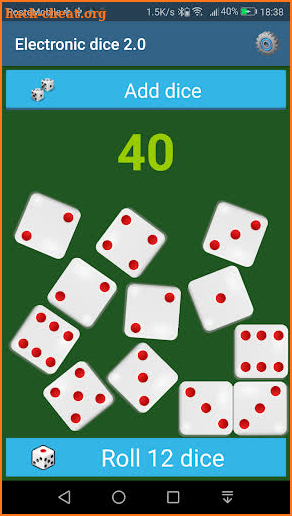 Electronic Dice 2.0 screenshot