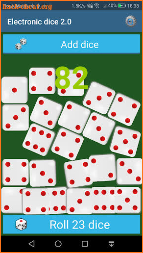 Electronic Dice 2.0 screenshot