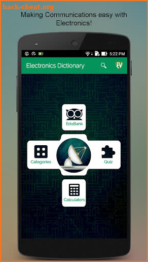 Electronics & Communications Dictionary - Offline screenshot