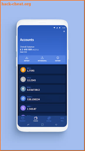 Electrum Manager screenshot