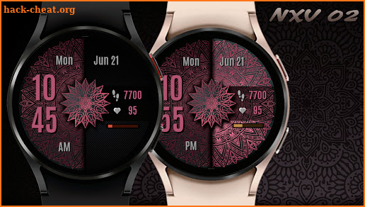 Elegant ladies watchface NXV02 screenshot