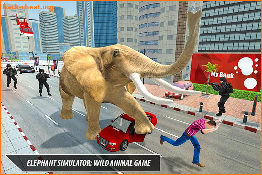 Elephant City Attack Simulator: Wild Animal Games screenshot