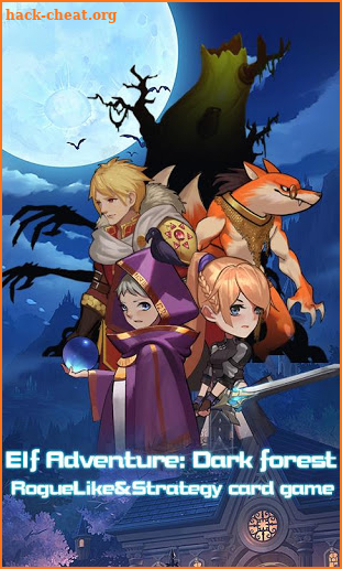 Elf Adventure:Dark forest (RPG card game) screenshot