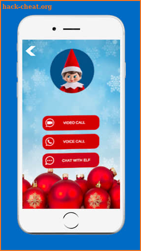 Elf in the shelf Video Call screenshot