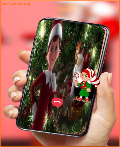 Elf on the shelf chat video call screenshot