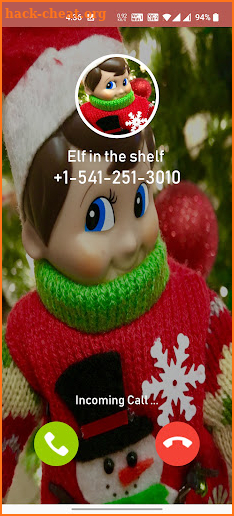 Elf on The Shelf Fake Call screenshot