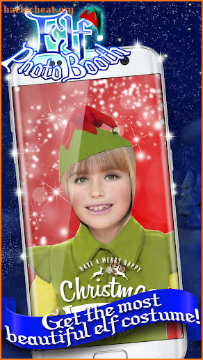 Elf Photo Booth - Cam Stickers screenshot