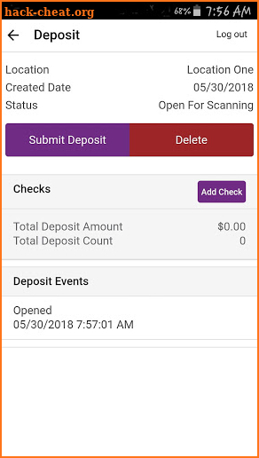 ELGA Business Mobile Deposit screenshot