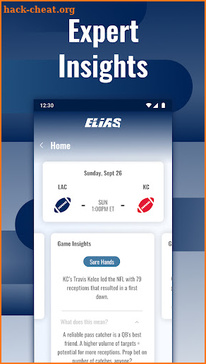 Elias Game Plan: Sports Betting screenshot