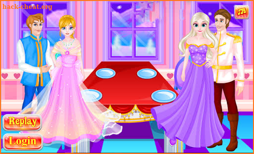 Elisa and Anna Dressup screenshot