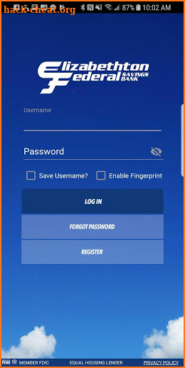 Elizabethton Federal Savings Bank screenshot
