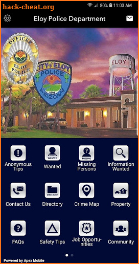 Eloy Police Deparment screenshot