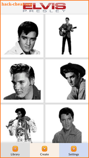 Elvis Presley Color by Number - Pixel Art Game screenshot