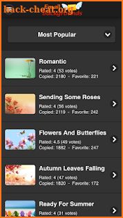 Email Backgrounds Pro screenshot