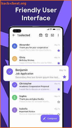 Email Lite - Smart Mail screenshot