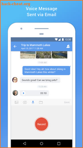 Email Messenger - MailTime screenshot