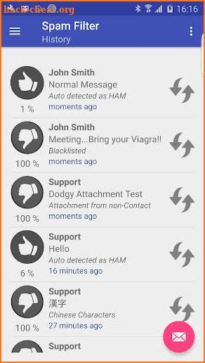 Email Spam Blocker screenshot