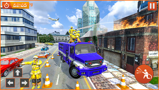 Emergence Police Fire Truck screenshot