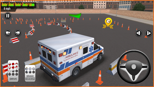 Emergency Car Driving Simulator screenshot