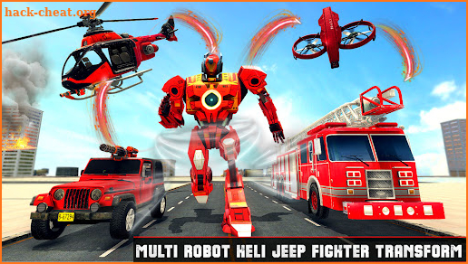 Emergency FireFighter Robot 3D screenshot