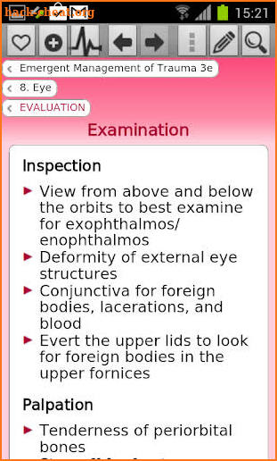 Emergent Management of Trauma screenshot