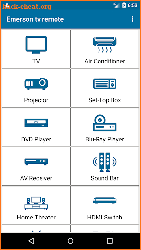 Emerson TV Remote screenshot