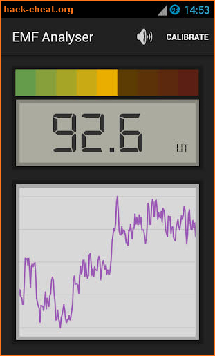 EMF Analyser screenshot