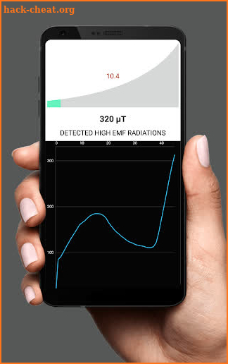 EMF detector and Emf meter screenshot