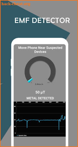 EMF Detector- Electromagnetic Field Finder screenshot