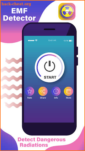 Emf Detector : Emf Meter & EMF radiation detector screenshot