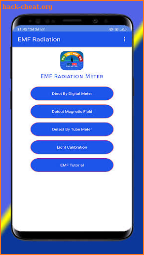 Emf Detector Emf Radiation Magnetic Field Detector screenshot