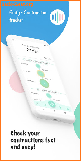 Emily - Your Contraction Tracker screenshot