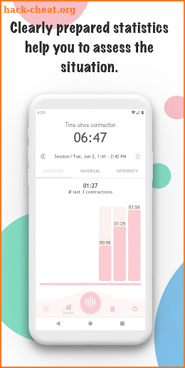 Emily - Your Contraction Tracker screenshot