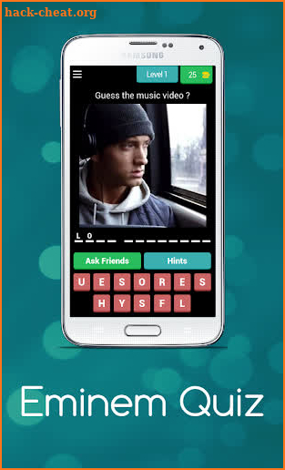 Eminem Quiz Game screenshot