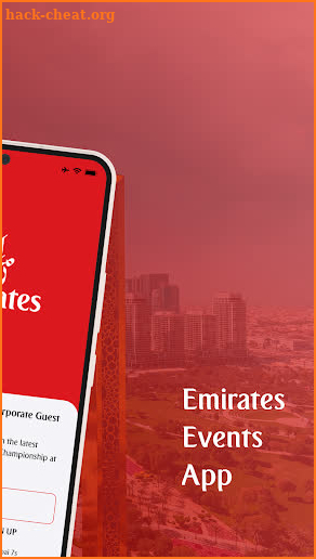 Emirates Events screenshot