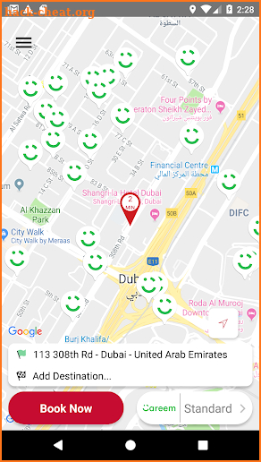 Emirates Skywards Cabforce - Global ride-hailing screenshot