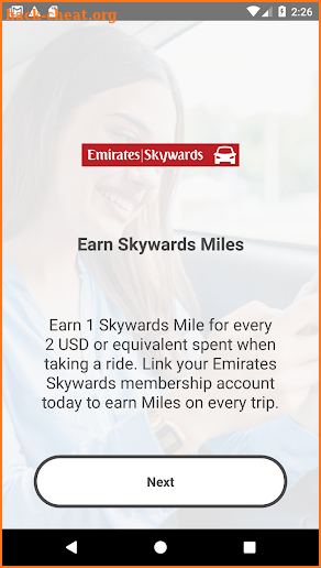 Emirates Skywards Cabforce - Global ride-hailing screenshot