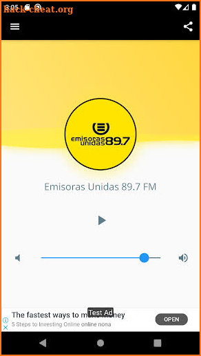 Emisoras Unidas 89.7 FM screenshot