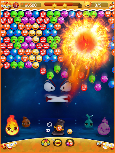 Emoji Ball Bubble Pop Shooting Blast screenshot