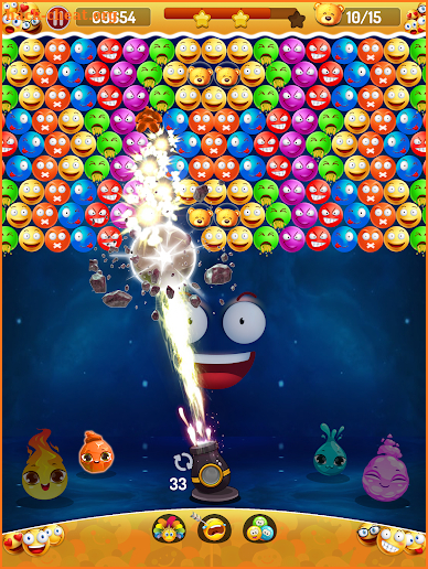 Emoji Ball Bubble Pop Shooting Blast screenshot