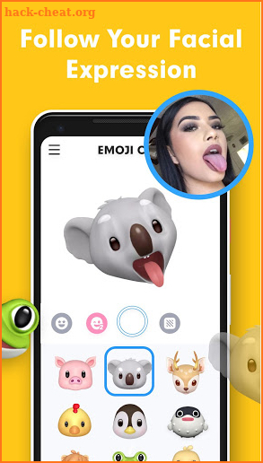 Emoji Cam - 3D animoji avatar face recorder screenshot