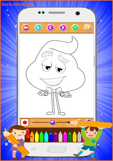 Emoji Coloring Pages screenshot