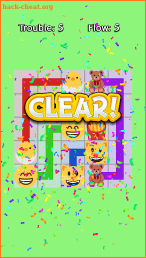 Emoji Connection - Line Puzzle screenshot