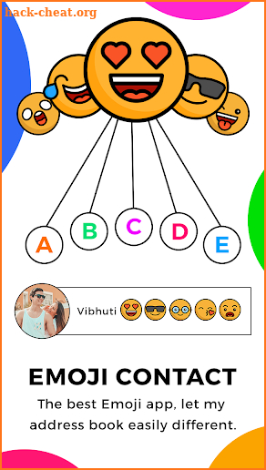 Emoji Contacts screenshot